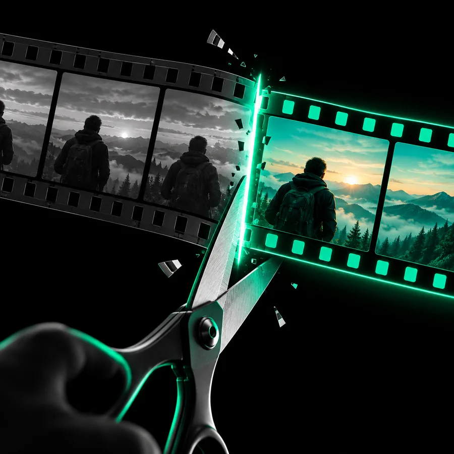Onlinevideo feature visual accompanying a video sequencing checklist